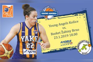 CEWL: YOUNG ANGELS Košice vs. Basket Žabiny Brno