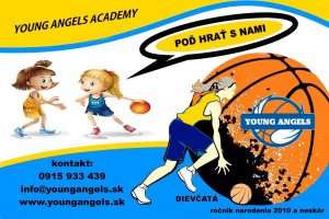 Poď hrať s nami... nábor dievčat do Young Angels Academy