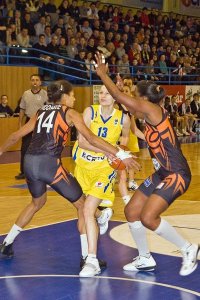 2011 - Euroliga 2010/11 - Dobrí anjeli vs. Bourges Basket