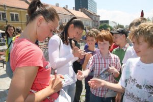 Pri odovzdávaní ocenení Školskej športovej ligy